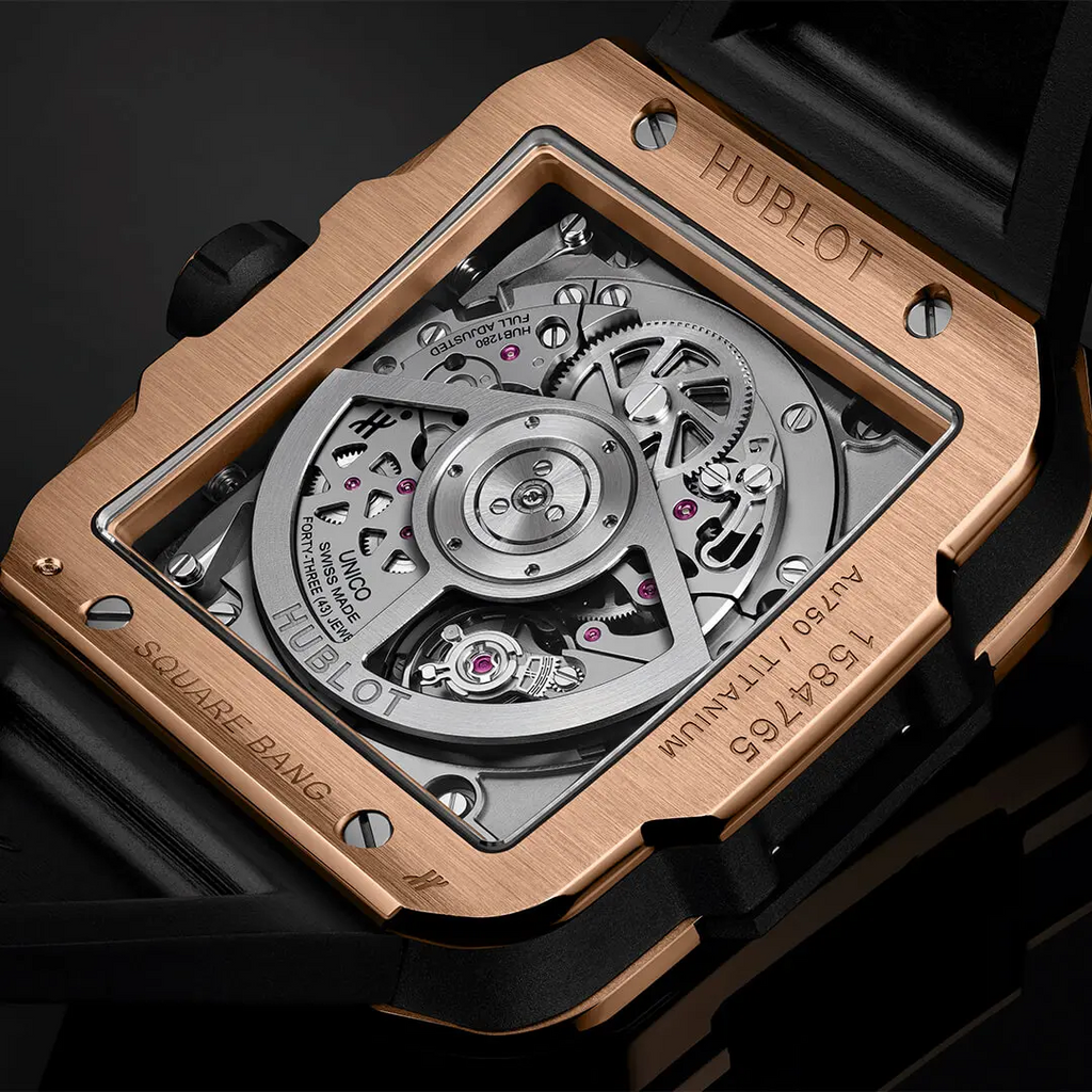 Hublot Square Bang Unico Black Magic automatic 42mm watch