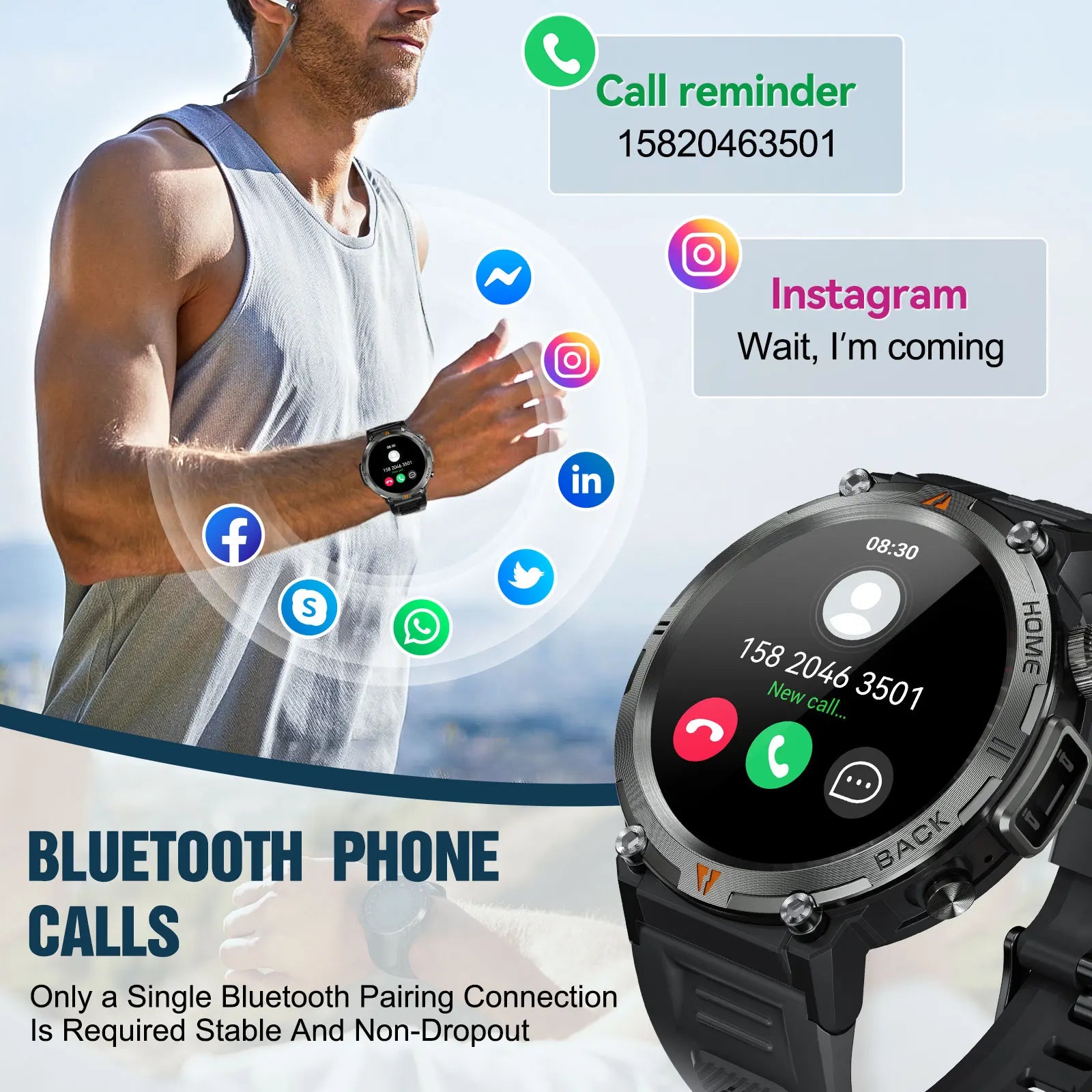 EIGIIS New KE3 Sports Watch