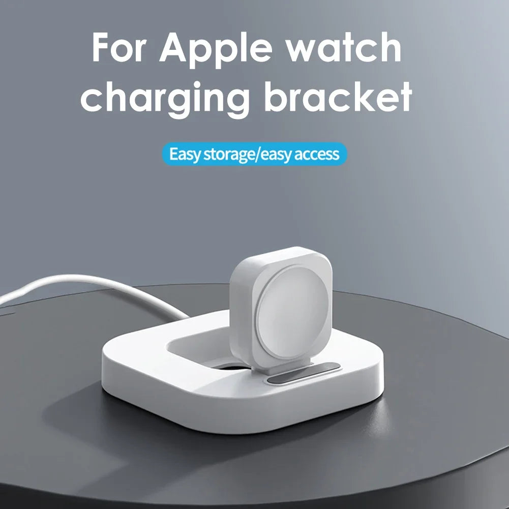 2 in 1 Portable Wireless Charger for IWatch 8 7 6 5 4 Magnetic Charging Dock Station Type C Charger for Apple Watch Series Ultra