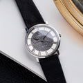 Vintage Omega De Ville Automatic, NOS, Rare Floral Two-tone Guilloché Dial Cal. 711